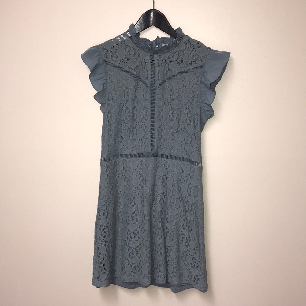Blue Lace Dress
